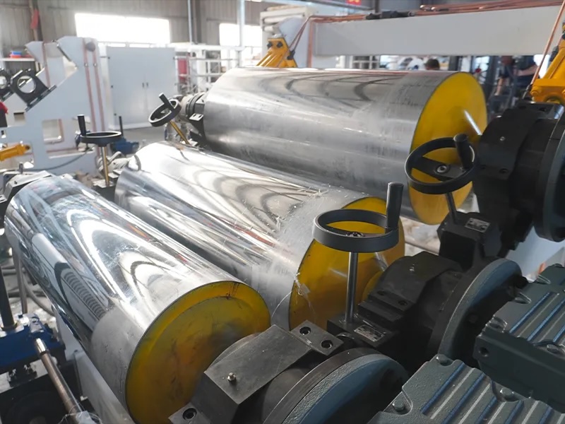 خرید قیمت و مشخصات دستگاه خط تولید ورق پت PET پلی اتیلن ترفتالات