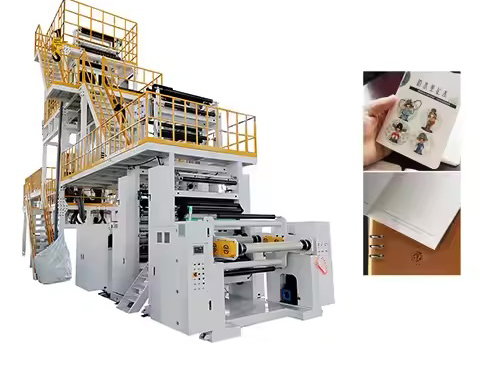 خرید و مشخصات قیمت دستکاه خط تولید کاغذ سنگ به روش دمشی