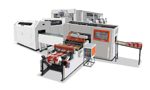 دستگاه رول به شیت تولید کاغذ a4 آ۴ و بسته بندی a4