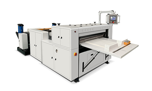 خرید دستگاه رول به شیت کاتینگ کاغذ و نایلون و فیلم پلاستیکی