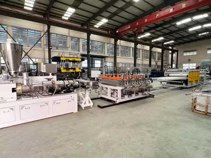 مشخصات خرید و قیمت دستگاه تولید ورق پی وی سی pvc فوم foam board